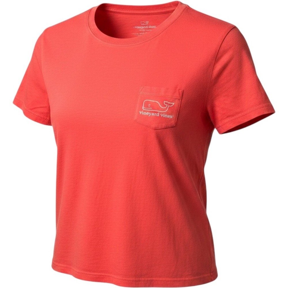 VINEYARD VINES RED WHALE BOAT TSHIRT SIZE XS